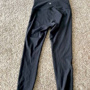 Lulu lemon workout leggings wunder under train